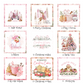 Adorable Pink Santa Christmas Gnome - Perfect Tiered Tray Decor by Hooked Strands Crochet!