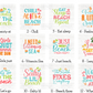 Vibrant beach gnomes with cheerful signs - Vacation home decor - Tiered tray decor