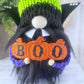 Dracula gnome with BOO pumpkins - Halloween tiered tray decor
