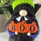 Dracula gnome with BOO pumpkins - Halloween tiered tray decor