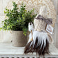 S'mores gnome with marshamallow - Summer tiered tray decor