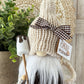 S'mores gnome with marshamallow - Summer tiered tray decor