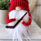 Hockey gnome, Gift idea, Sports gnome, Tiered tray decor, Hockey Family