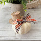 Fall Gnome Decor | Handmade Autumn Gnome with Pumpkins & Books Sign | Rustic Cream Hat Gnome | Shelf Sitter | Farmhouse Tiered Tray Decor