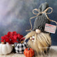 Pumpkin spice seasonal knit gnome - Tiered tray decor