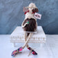 Whimsical Christmas Moose Gnome with Dangly Legs and 'Merry Moosemas' Sign - Festive Holiday Decoration