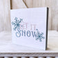 Winter sign, Winter decor, Christmas decor, Tiered tray decor, Table top display