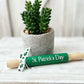 St Patricks rolling pins, St Paddys day decor, Tiered tray decor, Table top display