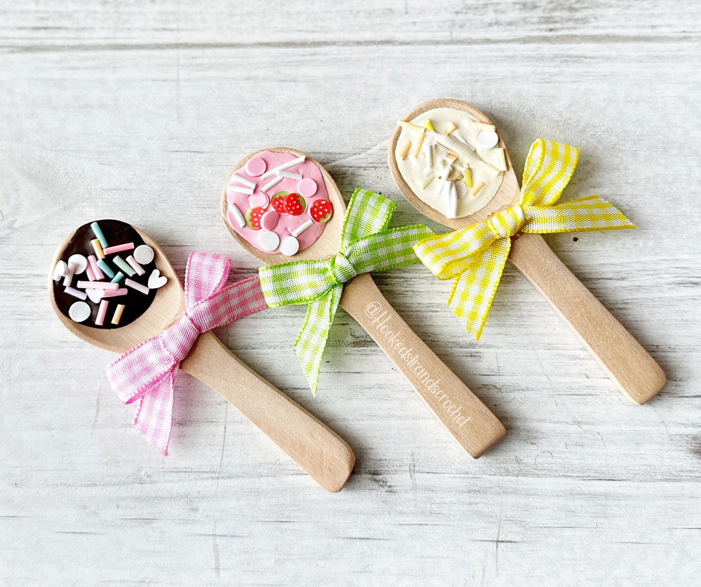 Ice Cream Lover's Dream - Tiered Tray Decor with Mini Burlap Sack, Rolling Pins, and Delightful Knit Gnome!