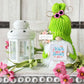 Vibrant beach gnomes with cheerful signs - Vacation home decor - Tiered tray decor