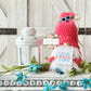 Vibrant beach gnomes with cheerful signs - Vacation home decor - Tiered tray decor