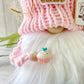 Adorable Baking Queen Cupcake Gnome for Tiered Trays - Handcrafted Crochet by Hooked Strands