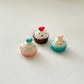 Adorable Baking Queen Cupcake Gnome for Tiered Trays - Handcrafted Crochet by Hooked Strands