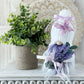 Adorable Purple Butterfly and Lavender Gnome Decor - Perfect for Tiered Trays