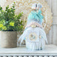 Adorable Spring Gnome & Butterfly, Ideal Tiered Tray Decor and Gift for Those with Wanderlust