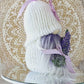 Adorable Purple Butterfly and Lavender Gnome Decor - Perfect for Tiered Trays