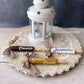 Sweet knit S'mores gnome with marshmallow - Tiered tray decor