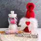Cupid gnome, Valentines gnome, Tiered tray decor, Love gnome, Swedish tomte, Gift idea, Knit gnome,