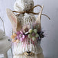 Llama gnome, Tiered tray decor, Farmhouse gnome, Rustic gnome, Gnome decor, Swedish tomte Knit gnome,
