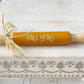 Festive decorative autumn 7 inch rolling pins with raffia bows - Tiered tray decor
