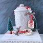 Christmas scoop, Christmas decor, Tiered tray decor, Decorative scoop, Table top display, Canister scoop
