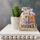 Adorable Decorative Mini Halloween Burlap Bag for Tiered Trays - Unique Holiday Accent