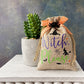 Adorable Decorative Mini Halloween Burlap Bag for Tiered Trays - Unique Holiday Accent