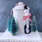 Snowman scoop, Christmas decor, Tiered tray decor, Wood scoop