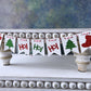 Ho Ho Ho garland,  Tiered tray decor, Christmas decor, Tray decor, Christmas garland, Table top display
