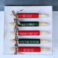 Christmas rolling pins, Winter decor, Tiered tray decor, Table top display