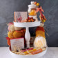 Decorative Scoop for Fall - Pumpkin Themed Tiered Tray Decor