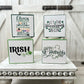 St Paricks sign, St Paddys day decor, Irish decor, Tiered tray decor, Table top display