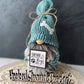 Dog lover gnome, Cat lover gnome, Pet lover gnome, Tiered tray decor, Pet decor, Gift idea, Gonk doll, Knit gnome,  Farmhouse decor,