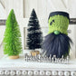 Halloween Frankenstein monster knit gnome - Tiered tray decor