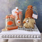 Pumpkin spice seasonal knit gnome - Tiered tray decor