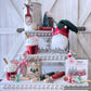 Whimsical Knit Elf Gnome: Playful Christmas Decor for Tiered Trays