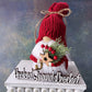 Winter Berry Gnome - Festive Christmas Tiered Tray Decor