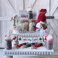 Winter Berry Gnome - Festive Christmas Tiered Tray Decor