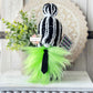 Spooky Beetlejuice Gnome: Perfect Halloween Decor for Tiered Trays and Shelves