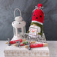 Adorable Watermelon Themed Knit Gnome - Summer Fruits Kitchen Decor - Tiered Tray or Shelf Accent