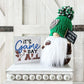 Football gnome, Game day gnome, Sports gnome, Fan gnome, Tiered tray decor, , Knit gnome, Gift  for him,