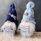 Snowman gnome, Christmas gnome, Tiered tray decor, Winter gnome,  Farmhouse theme, Rustic decor,