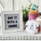 Cheerful Knitted Rainbow Gnome with Sentimental Quote -Handmade Gift Idea