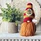 Wizard gnome, House gnome, Rustic gnome, Tiered tray decor, Gift idea