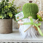 Adorable Candy Apple Gnome - Fall Tiered Tray Decor for Caramel Apple Lovers